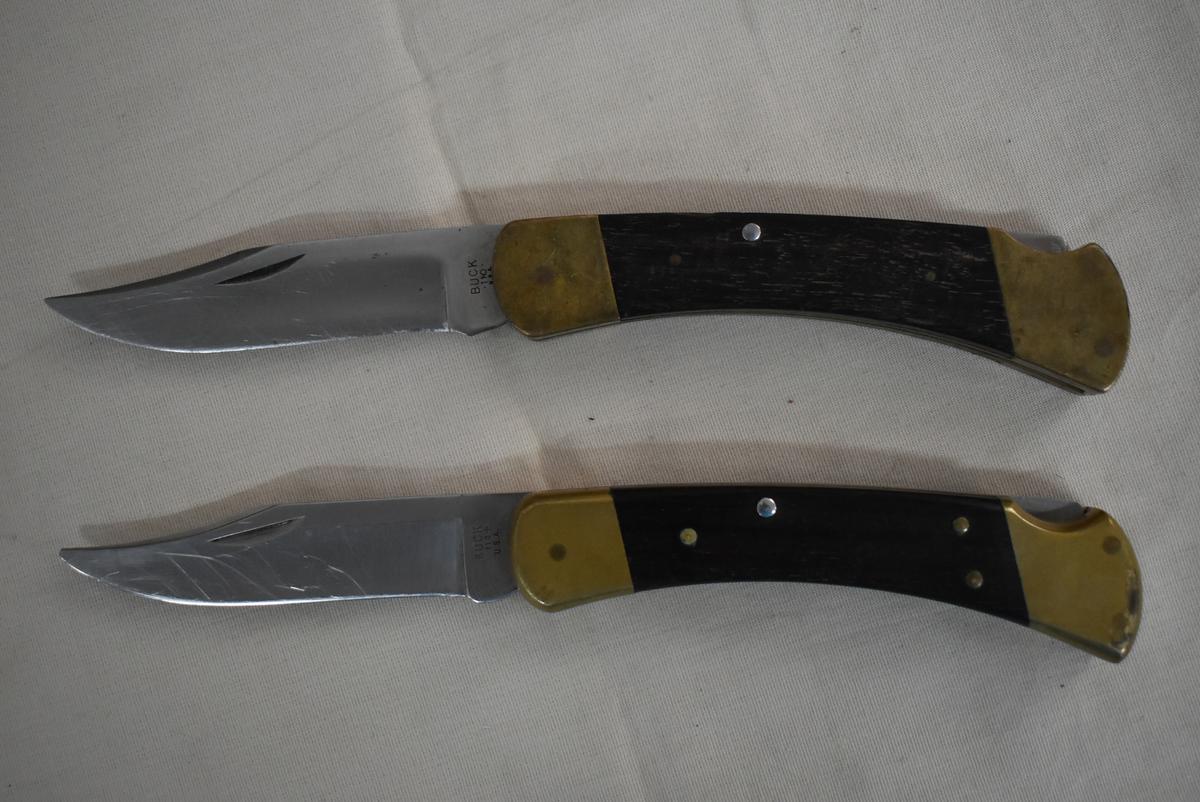 # 4, 16, TWO BUCK KNIVES!