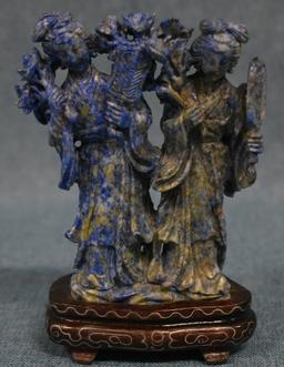 STUNNING LAPIS CARVING!!!