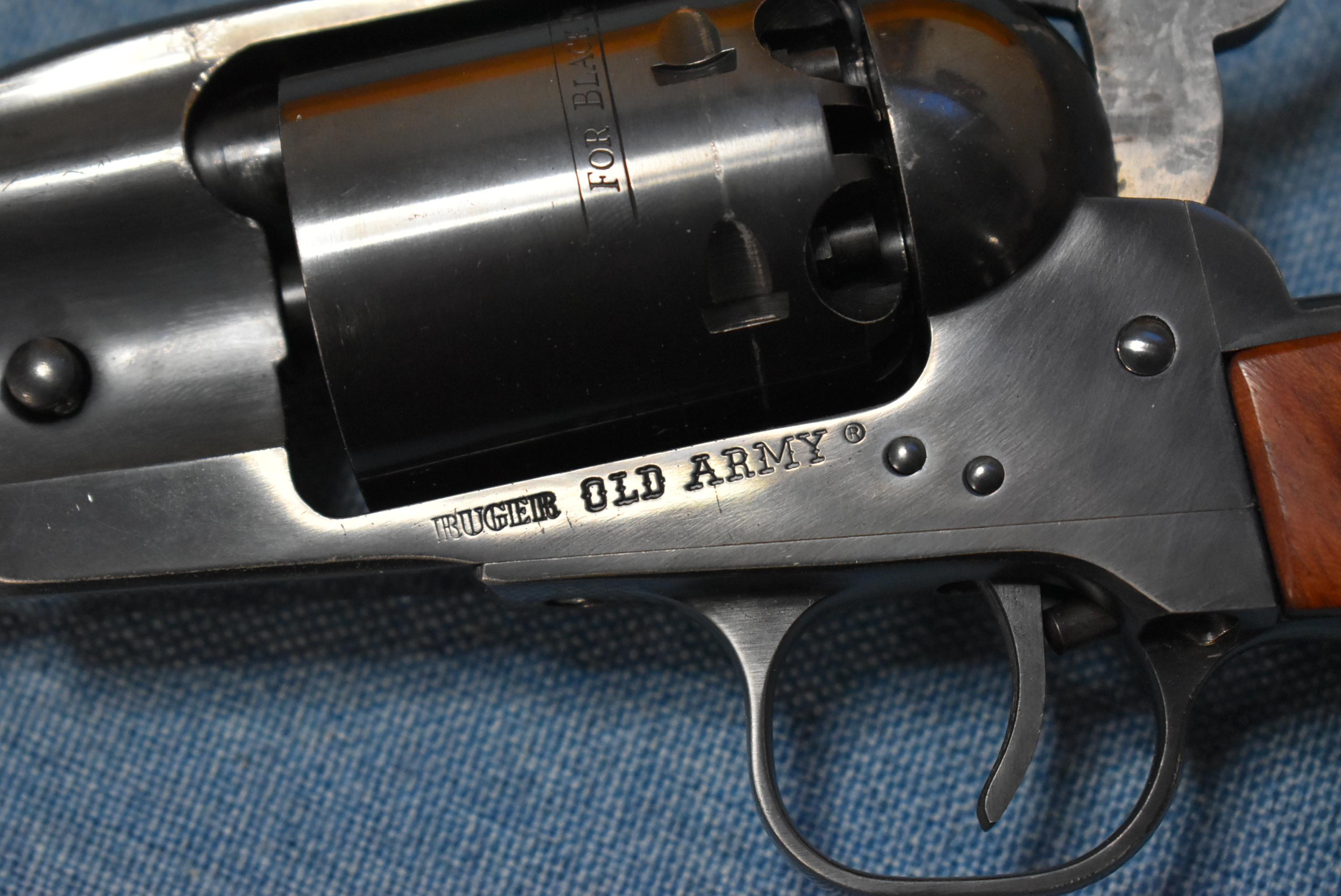RUGER OLD ARMY PISTOL!!