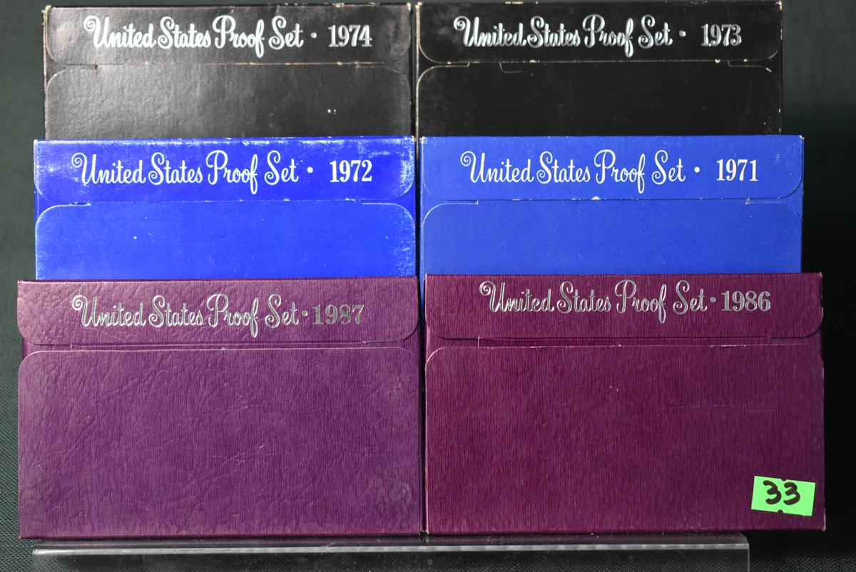 UNITED STATES PROOF SETS!