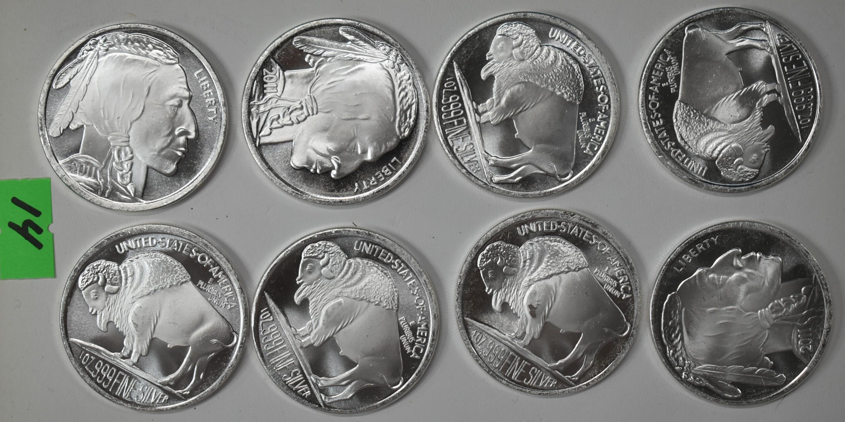 SILVER BUFFALO COINS!