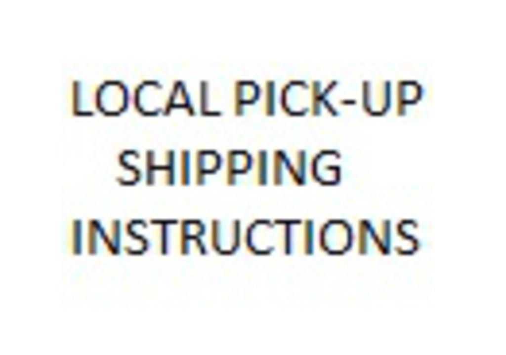 IMPORTANT SHIPPING INFORMATION!