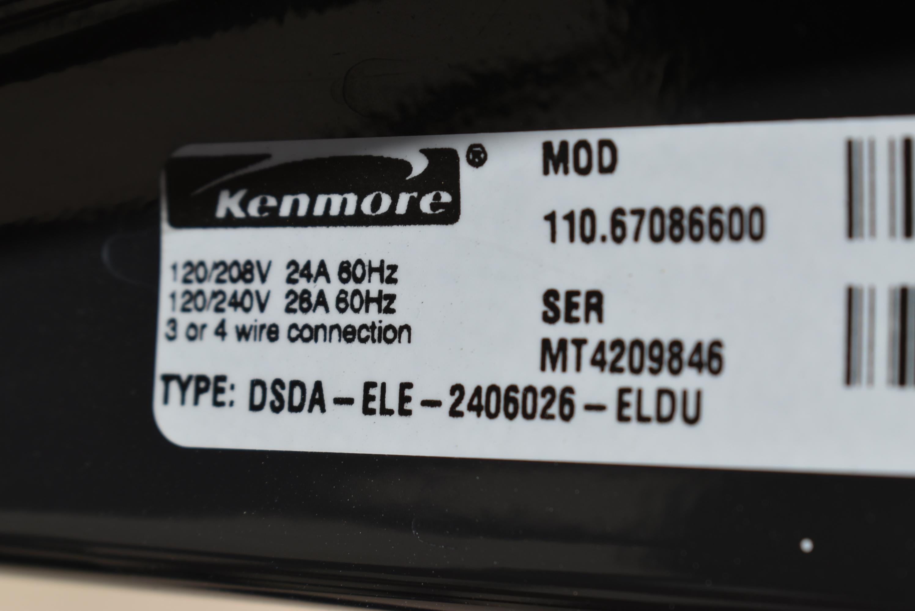 KENMORE ELITE WASHER & DRYER!