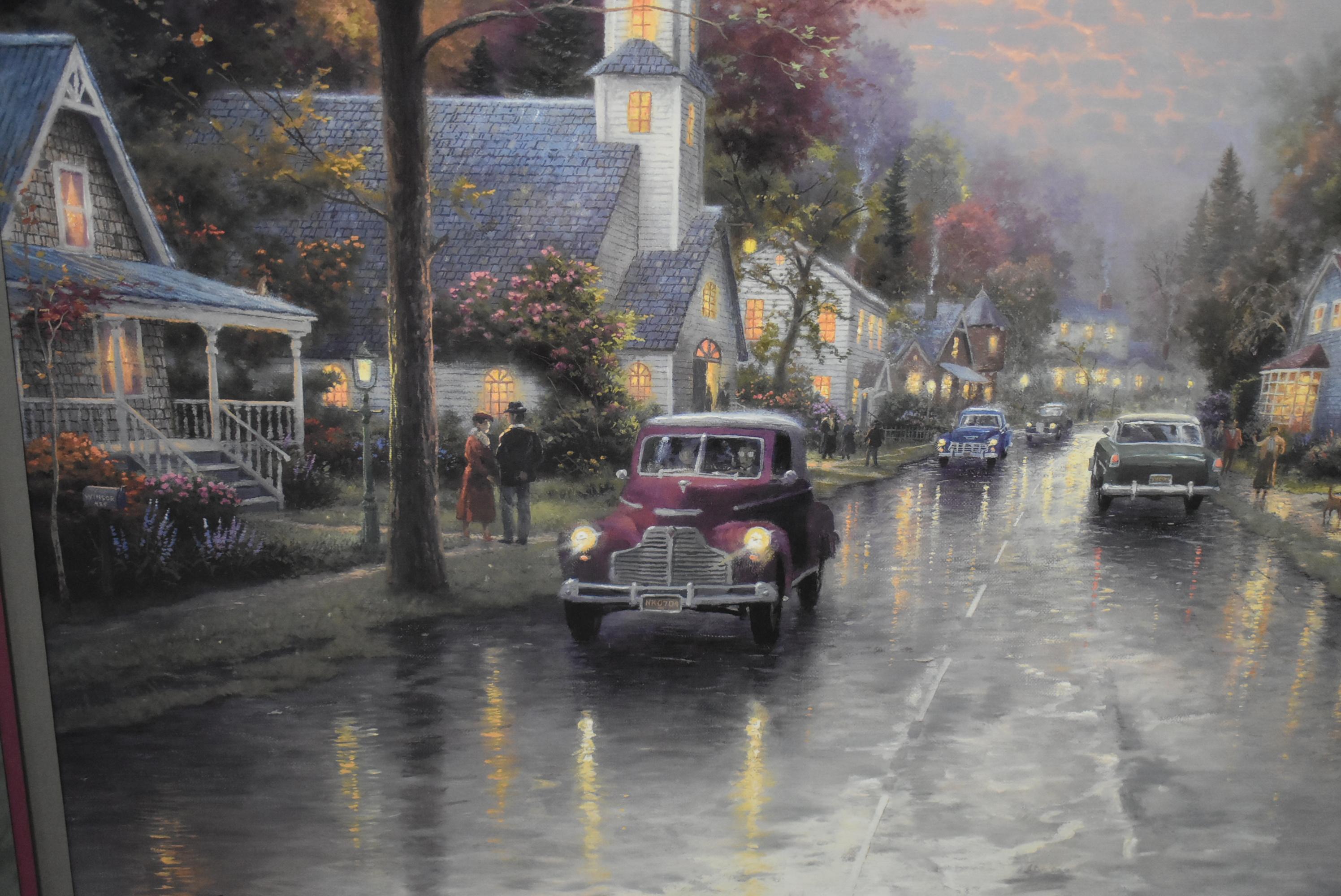 THOMAS KINKADE HOMETOWN MORNING!