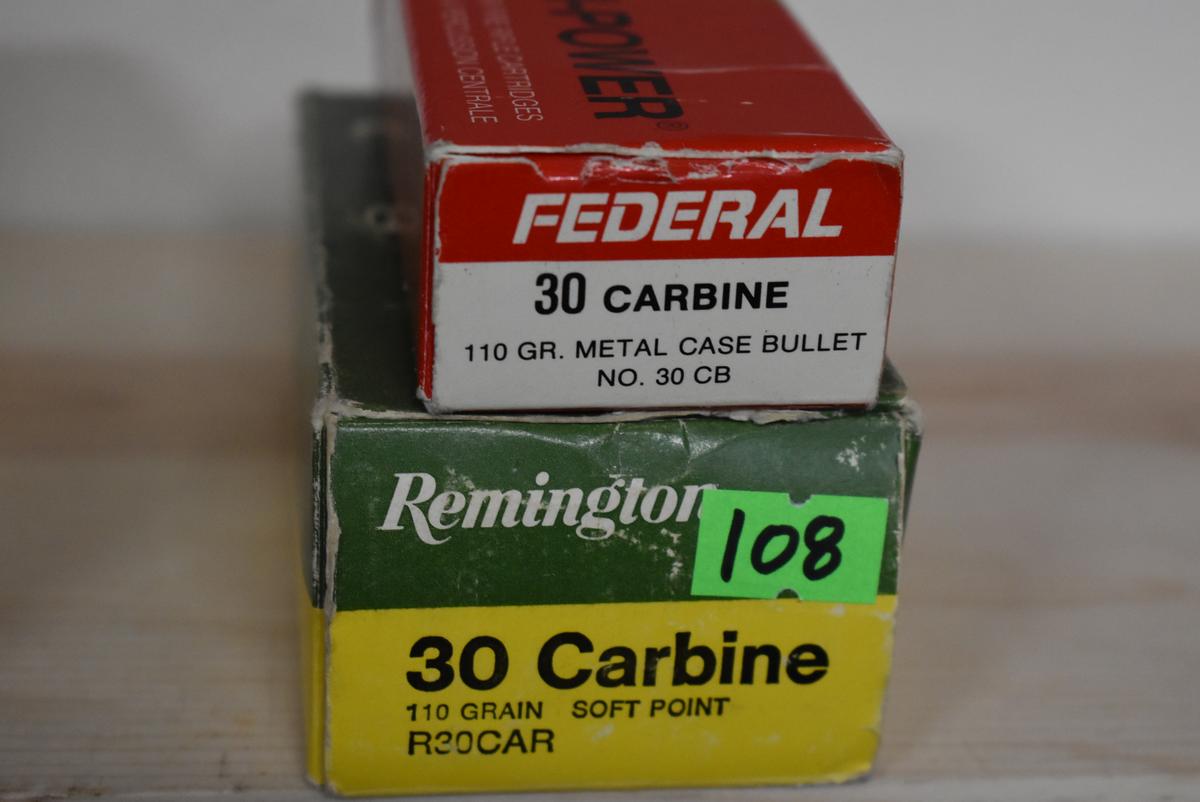 .30 CARBINE AMMO!