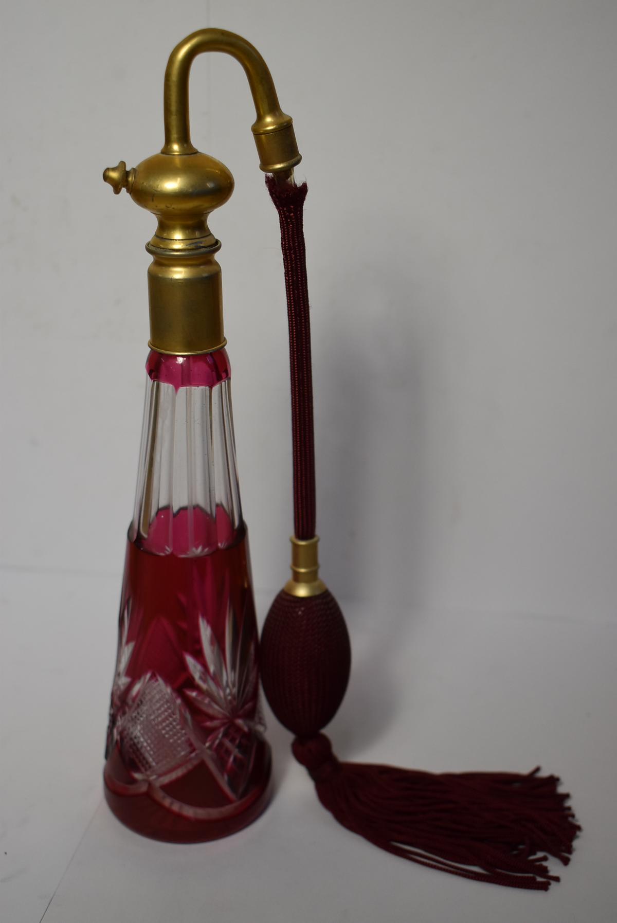 CRANBERRY VICTORIAN ELEGANT PERFUME/ATOMIZER!!!