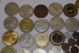 VINTAGE FOREIGN COIN COLLECTION!!