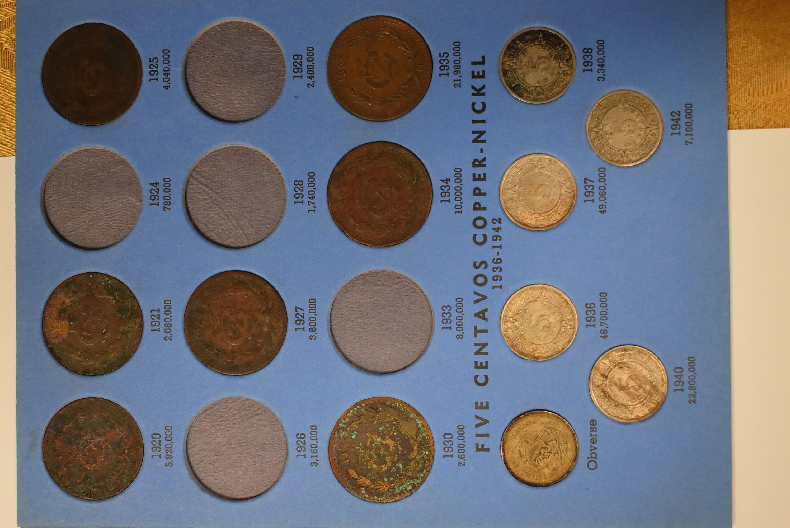 VINTAGE FOREIGN COIN COLLECTION!!