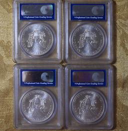 SEQUENTIAL WEST POINT MINT SILVER EAGLES!!