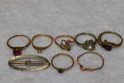 10 KT GOLD RINGS & MORE!!