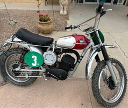 1967 HUSQVARNA 250 MOTOCROSS! O/A