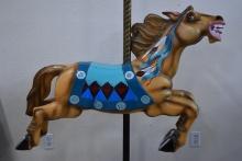 ANTIQUE WOODEN CAROUSEL HORSE!!!