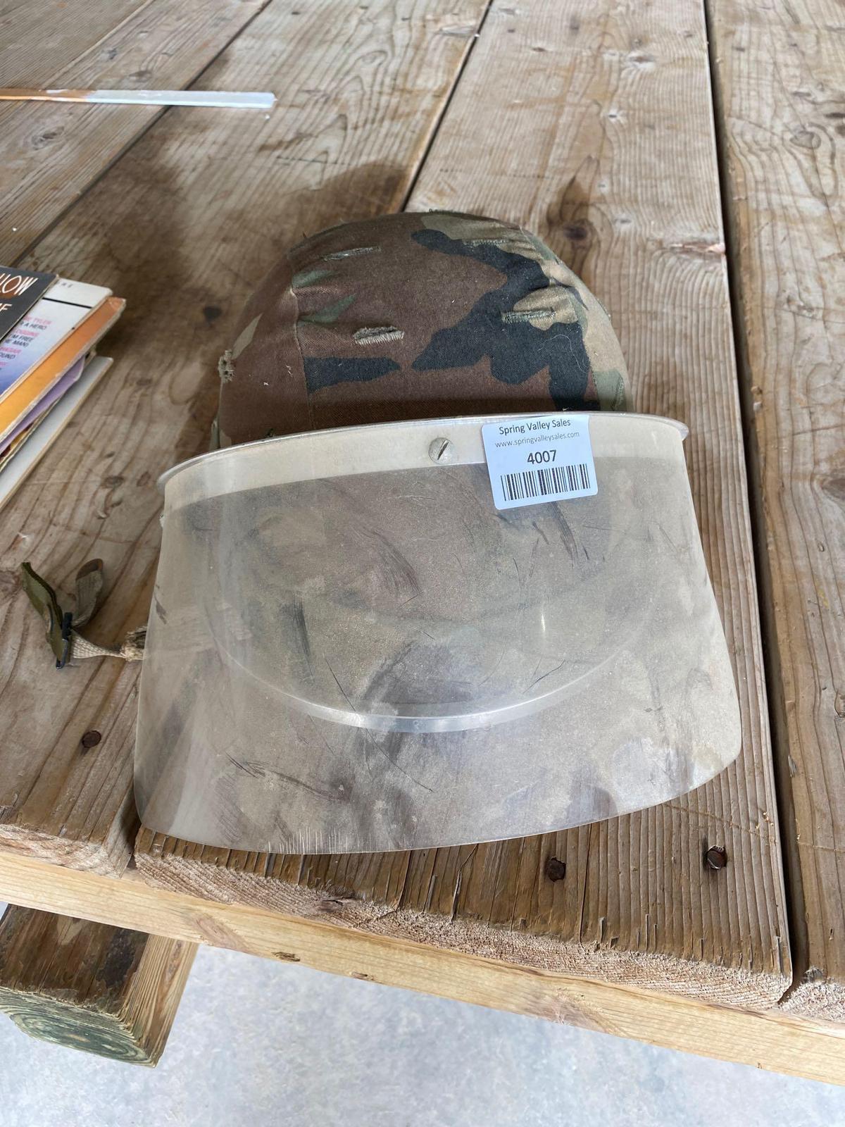 Army helmet