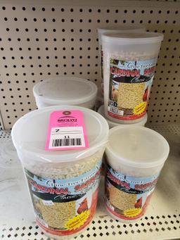 Qty 7 - Assorted bird feed. New.