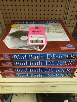 Qty 4 - Birdbath de-icer. New in box.