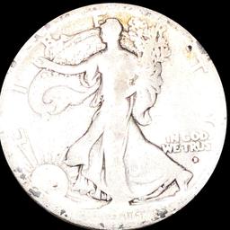 1916-D Walking Half Dollar NICELY CIRCULATED