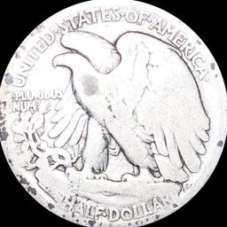 1916-D Walking Half Dollar NICELY CIRCULATED