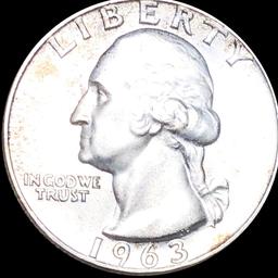 1963-D Washington Quarter CLOSELY UNCIRCULATED