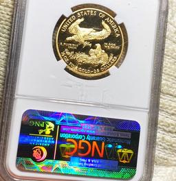 2014-W $25 Gold Piece NGC - PF 70 ULTRA CAMEO