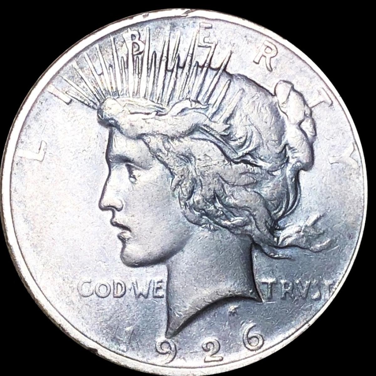 1926-D Silver Peace Dollar NICELY CIRCULATED