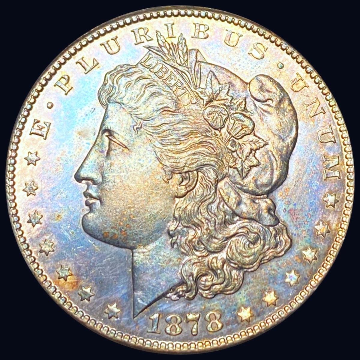 1878-S Morgan Silver Dollar GEM BU