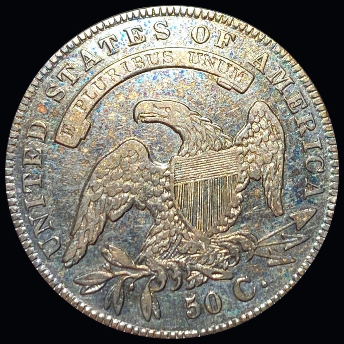 1836 8/3 Capped Bust Half Dollar LIGHTLY CIRC