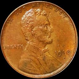 1910 Lincoln Wheat Penny LIGHTLY CIRCULATED
