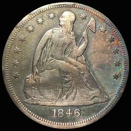 1846-O Seated Liberty Dollar LIGHTLY CIRCULATED