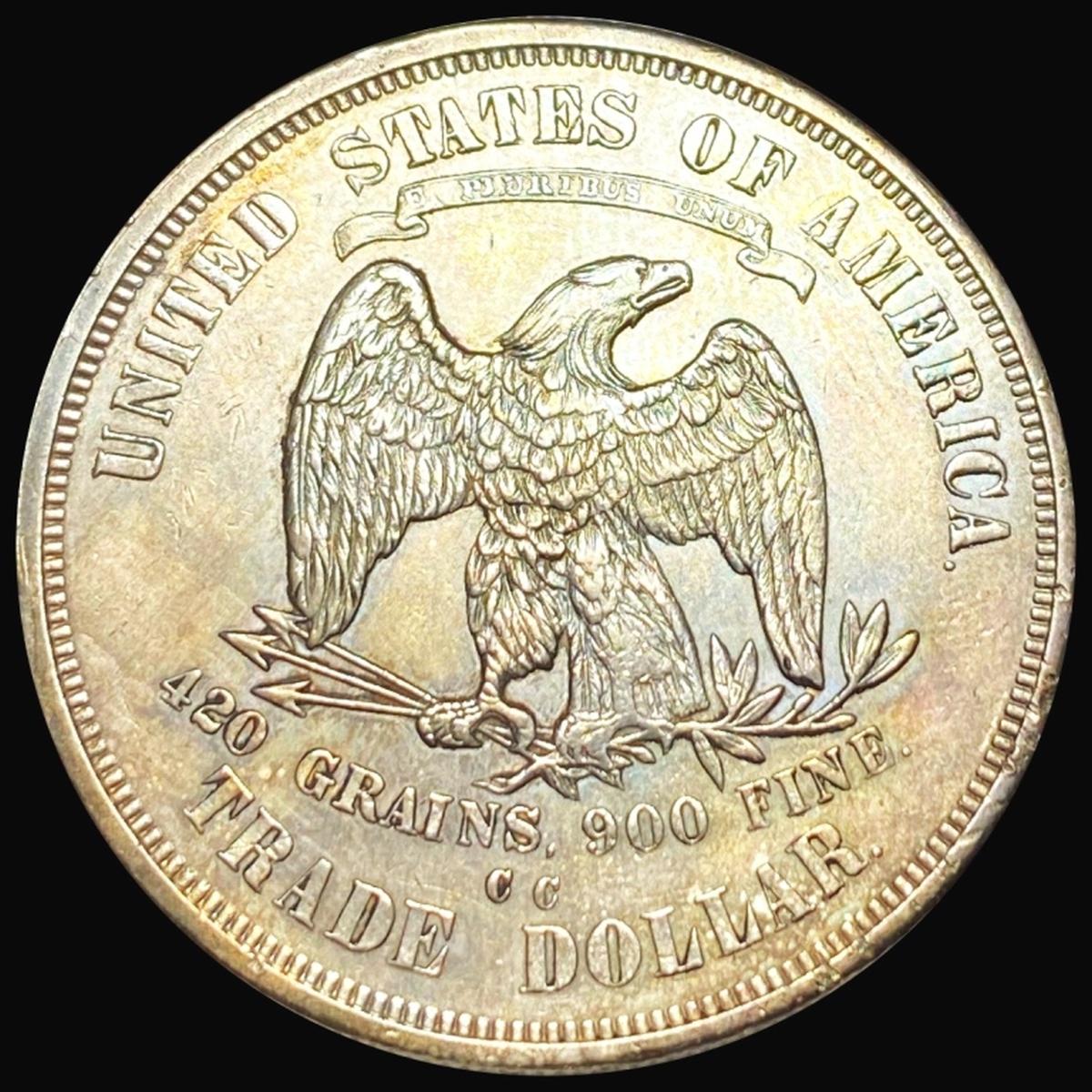 1874-CC Silver Trade Dollar UNCIRCULATED