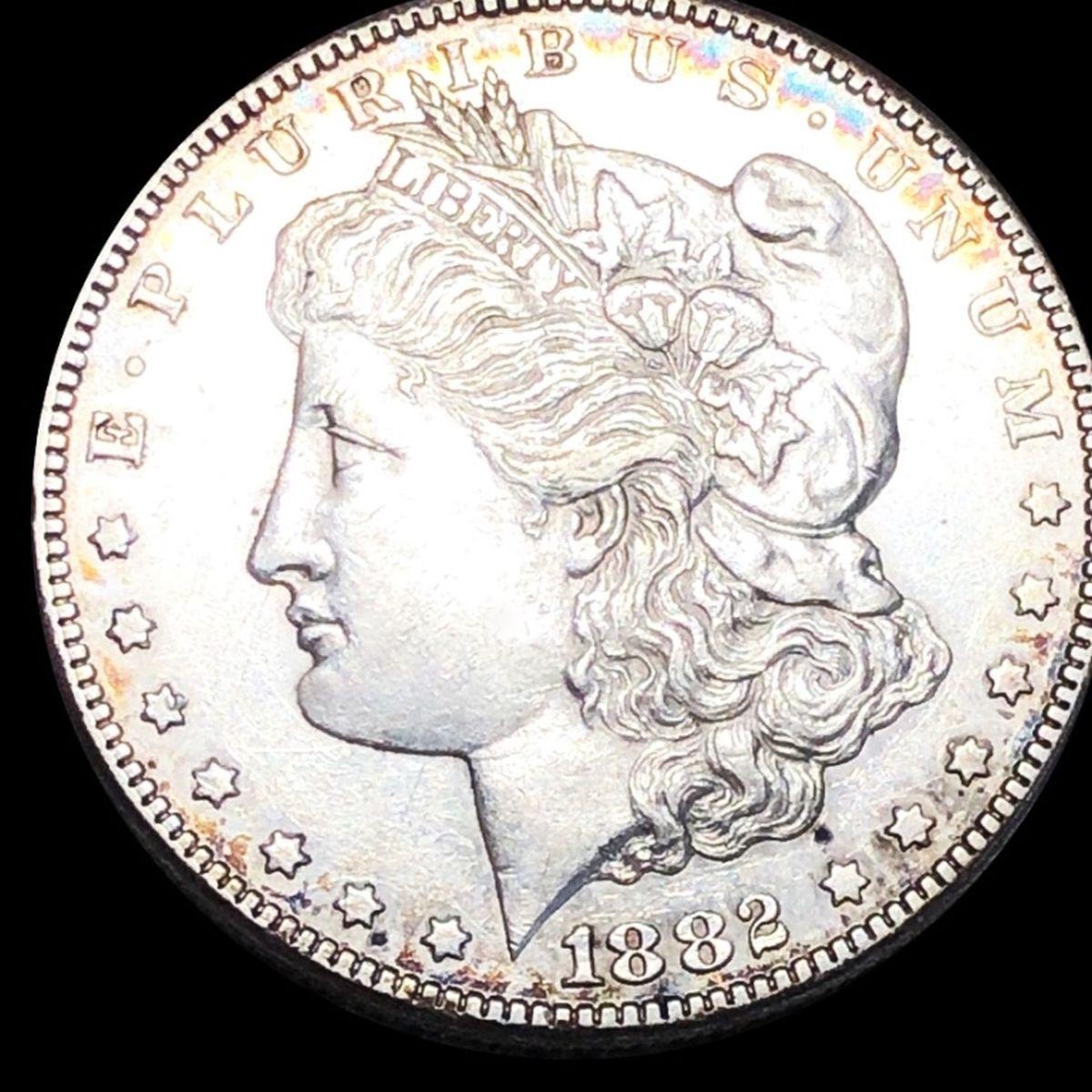 1882-CC Morgan Silver Dollar UNCIRCULATED