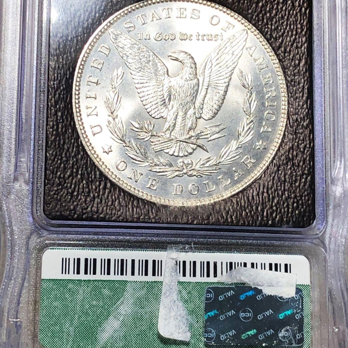 1896 Morgan Silver Dollar ICG - MS62