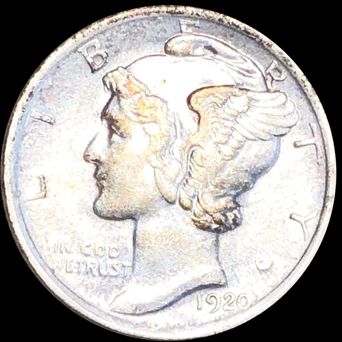 1920 Mercury Silver Dime CLOSELY UNCIRCULATED
