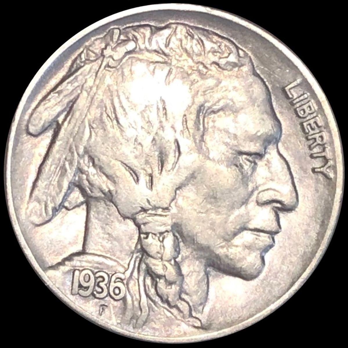 1936 Buffalo Head Nickel LIGHTLY CIRCULATED