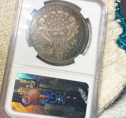 1799/8 Draped Bust Dollar NGC - XF40