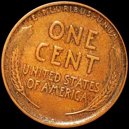 1909-S V.D.B. Lincoln Wheat Penny XF