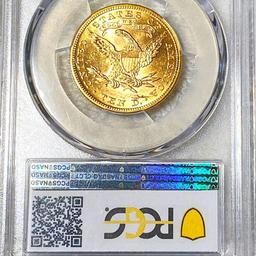 1884 $10 Gold Eagle PCGS - MS62
