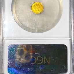 1853 California Gold Token NGC - MS66