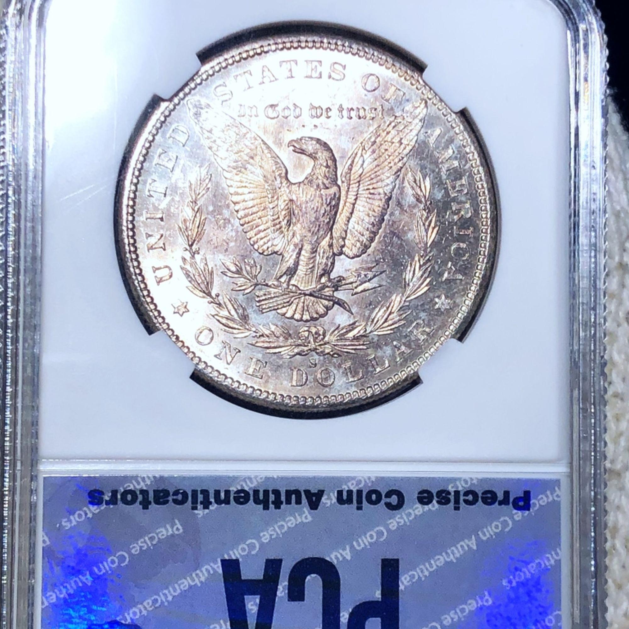 1880-S Morgan Silver Dollar PCA - MS 63 PL