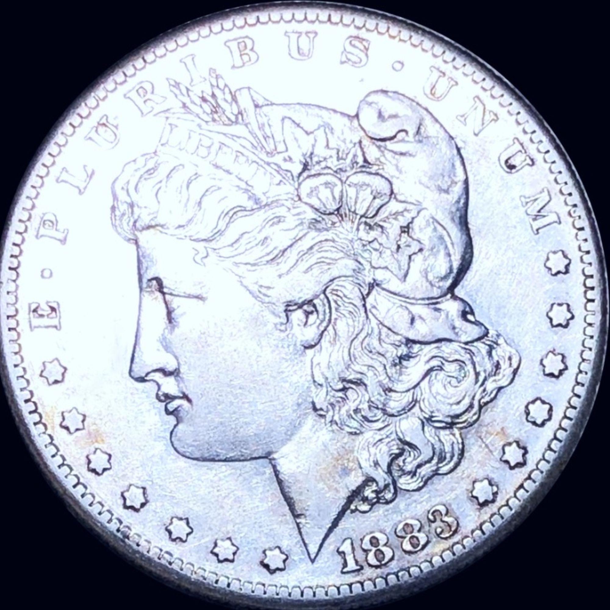 1883-S Morgan Silver Dollar CLOSELY UNCIRCULATED