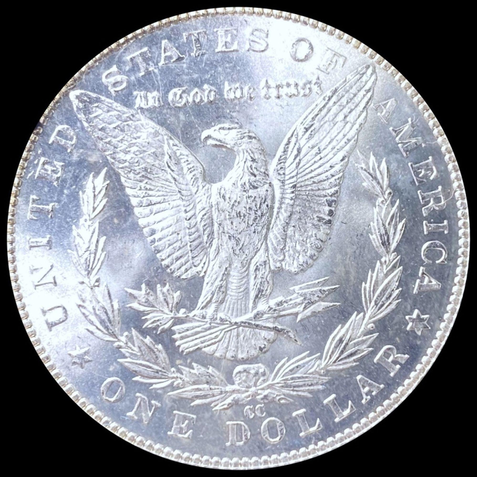 1883-CC Morgan Silver Dollar CHOICE BU GSA