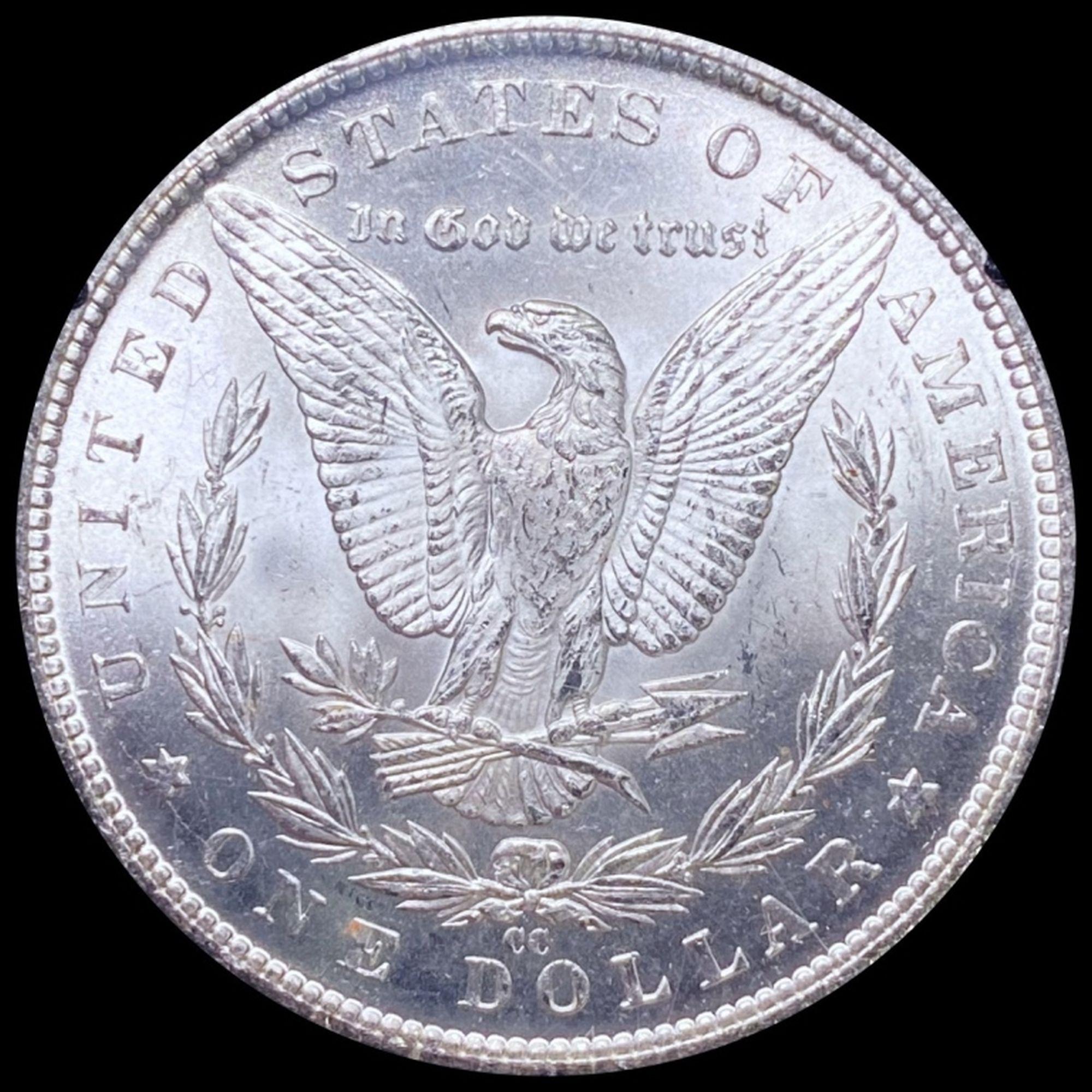 1884-CC Morgan Silver Dollar GEM BU GSA