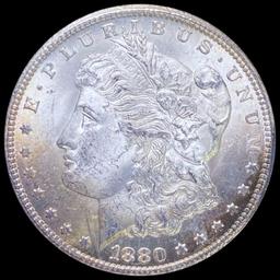 1880-CC Morgan Silver Dollar CHOICE BU GSA