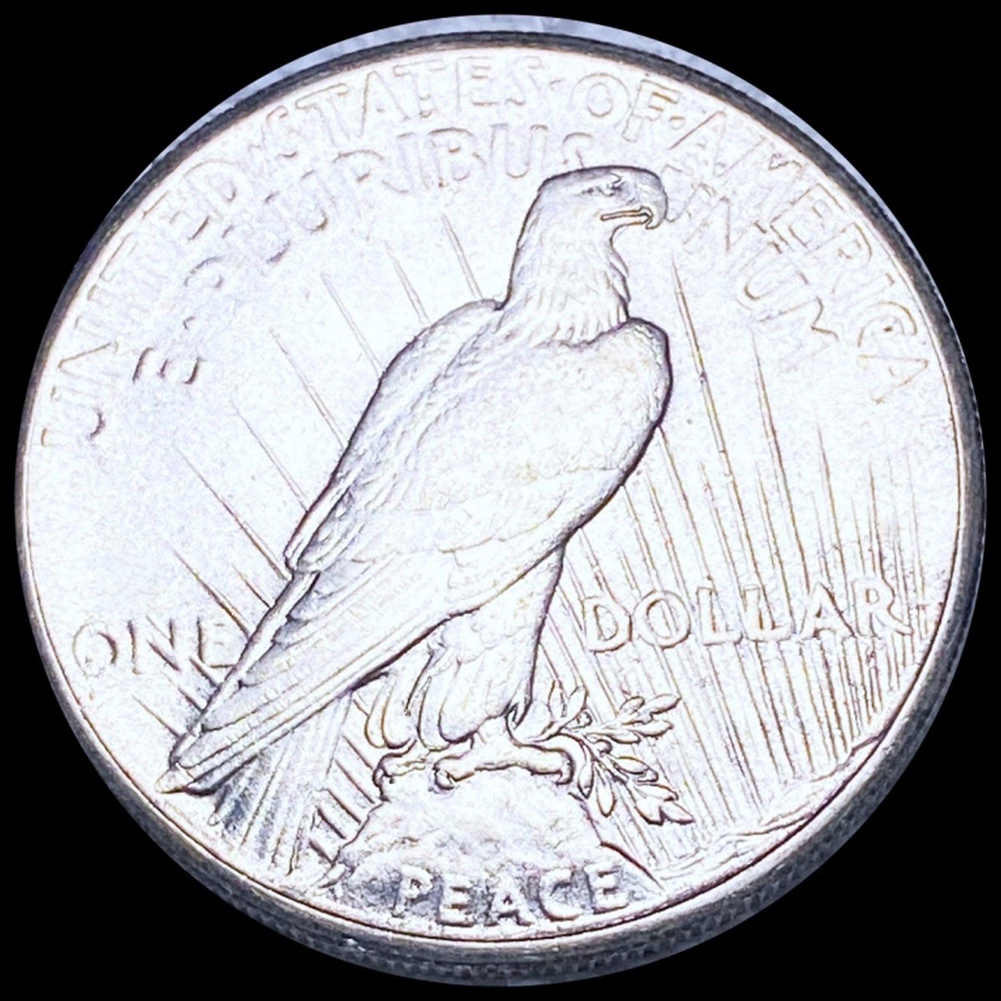 1927 Silver Peace Dollar CLOSLEY UNCIRCULATED