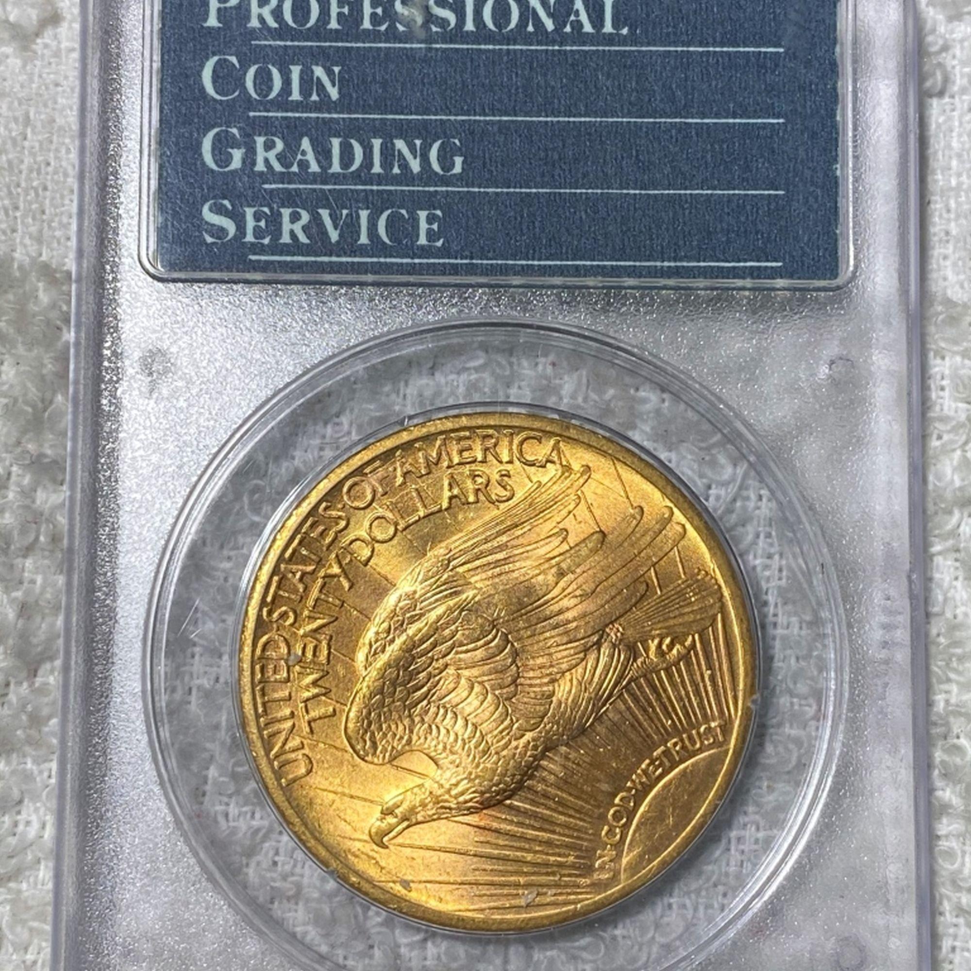 1922 Gold Double Eagle PCGS - MS63