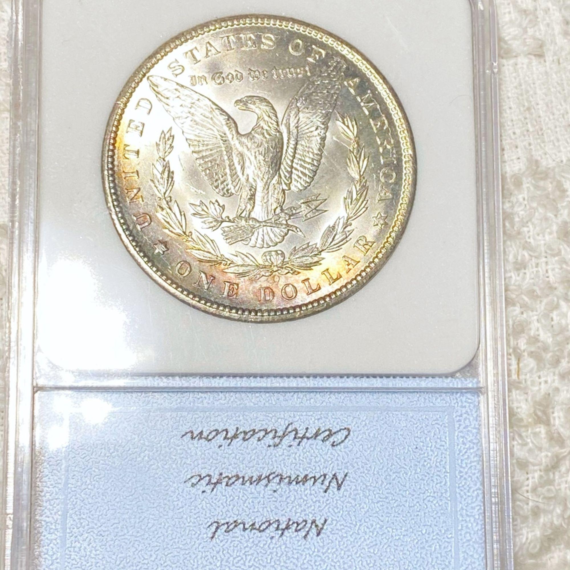 1899-O Morgan Silver Dollar NNC - MS65+