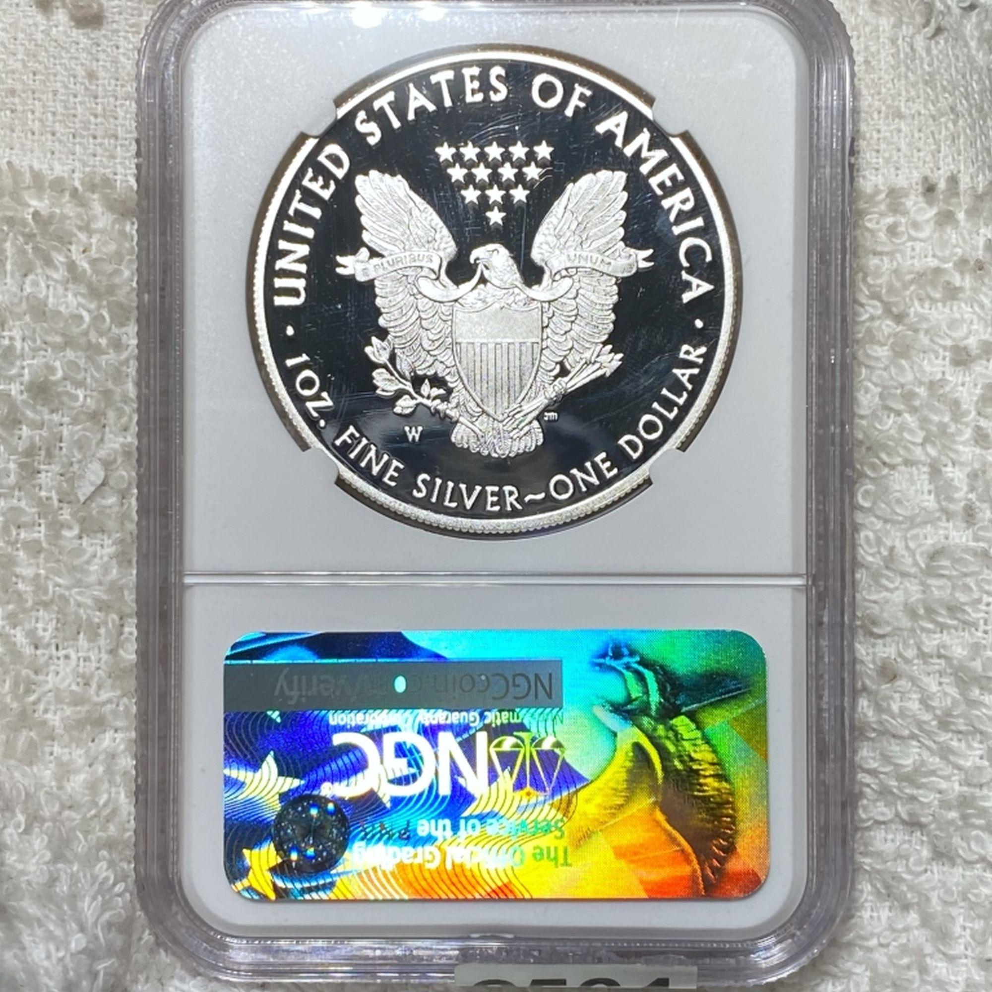 2017-W Silver Eagle NGC - PF 70 ULTRA CAMEO