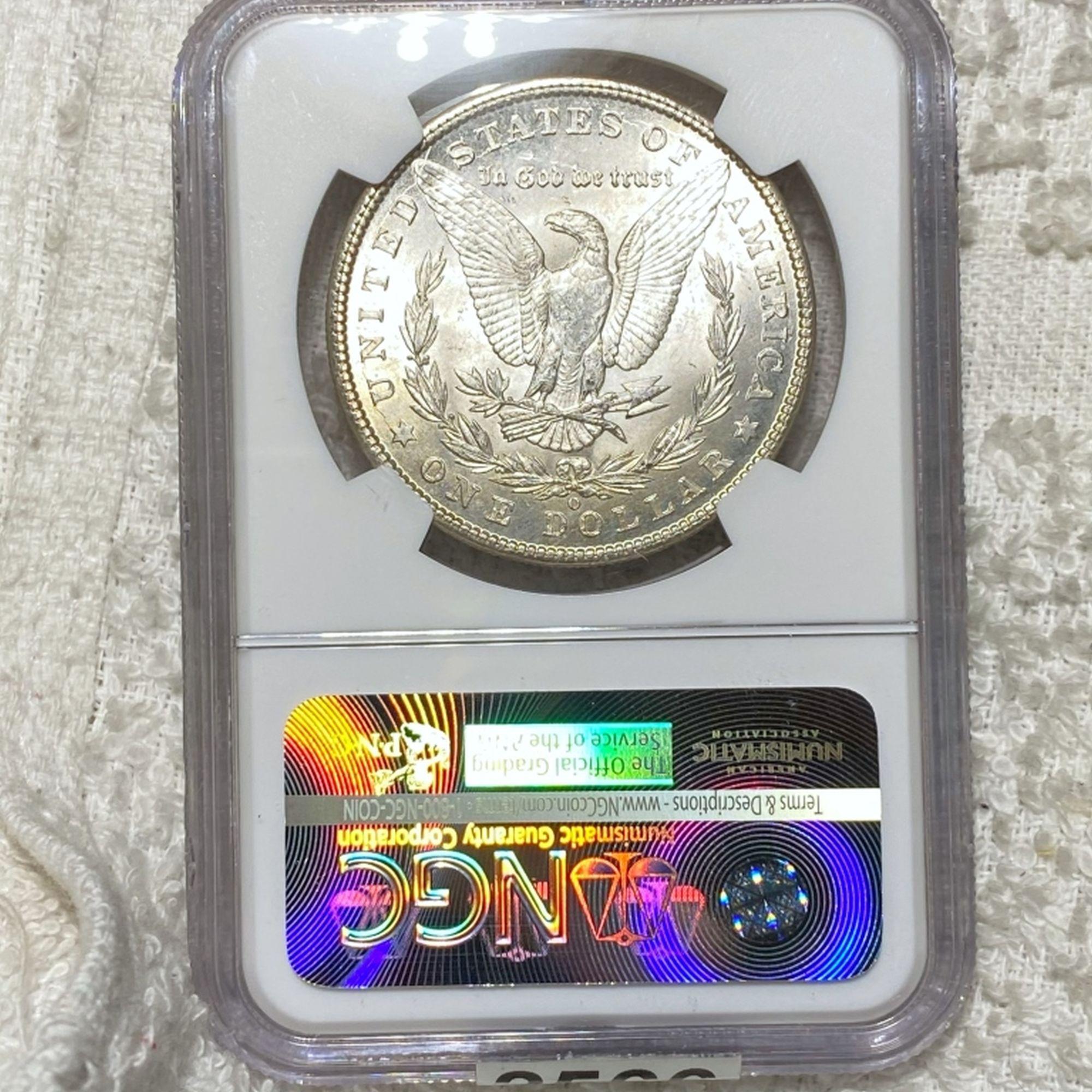 1902-O Morgan Silver Dollar NGC - MS64