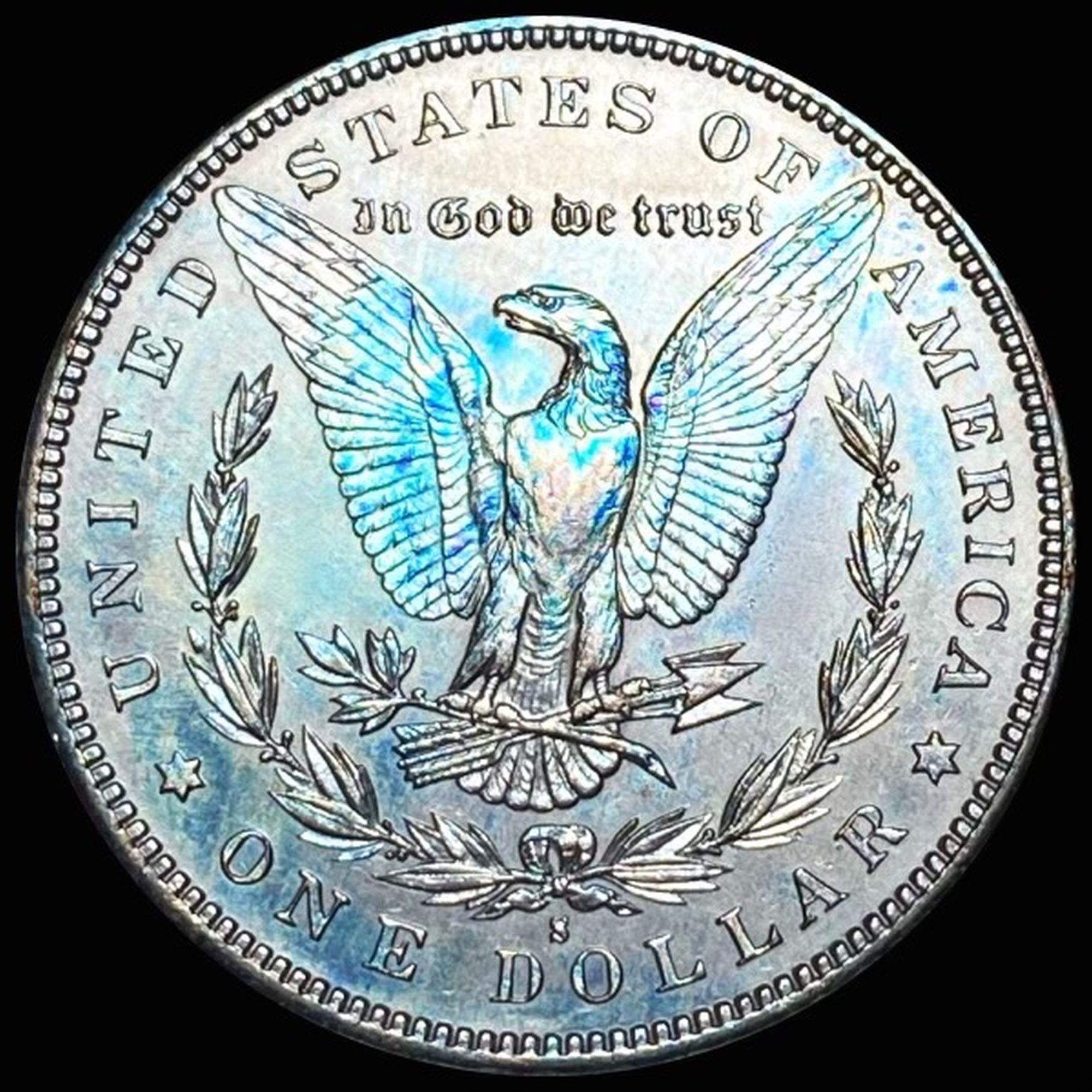 1893-S Morgan Silver Dollar CHOICE AU