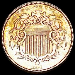 1866 Shield Nickel UNCIRCULATED
