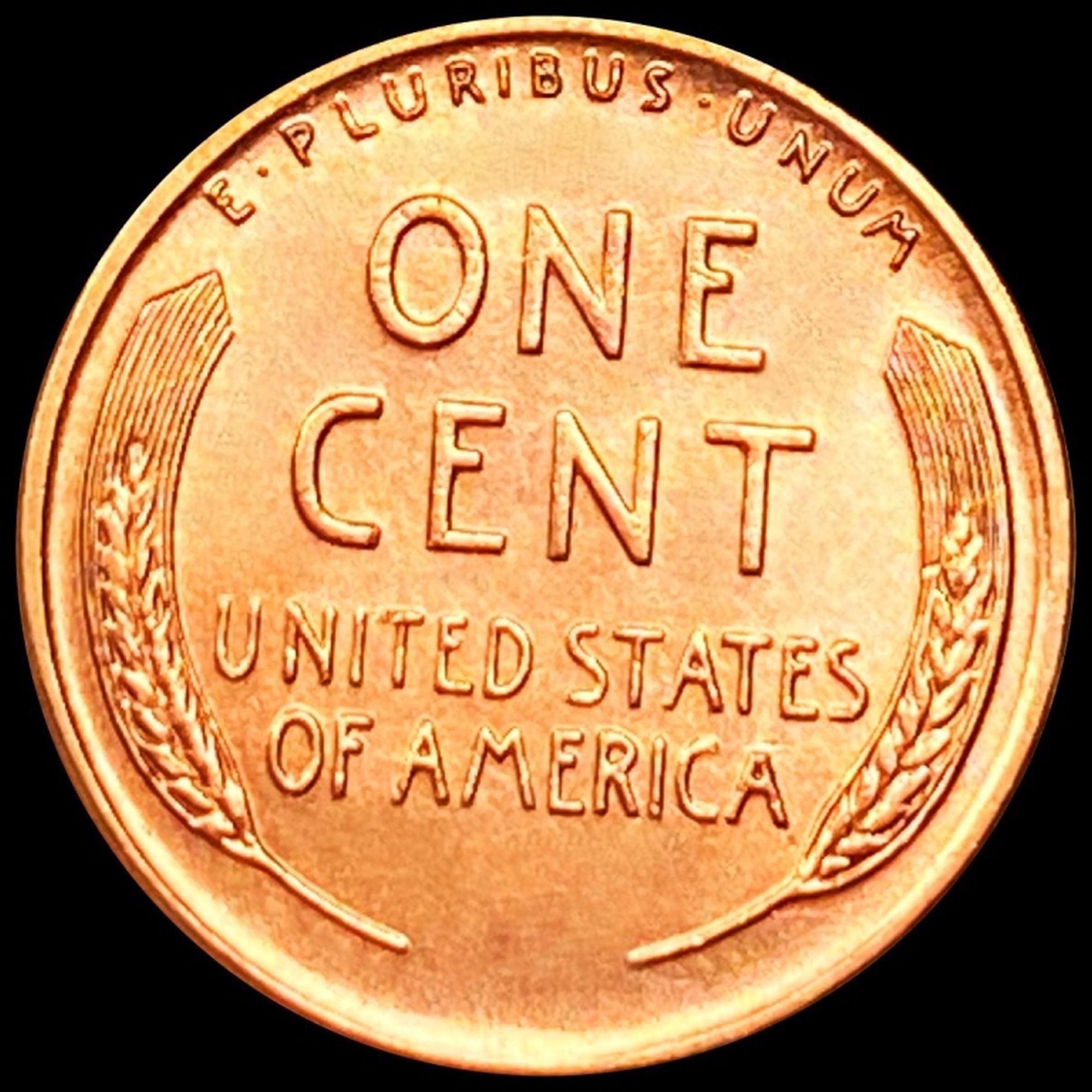 1955/55 DDO Lincoln Wheat Penny CHOICE BU RED